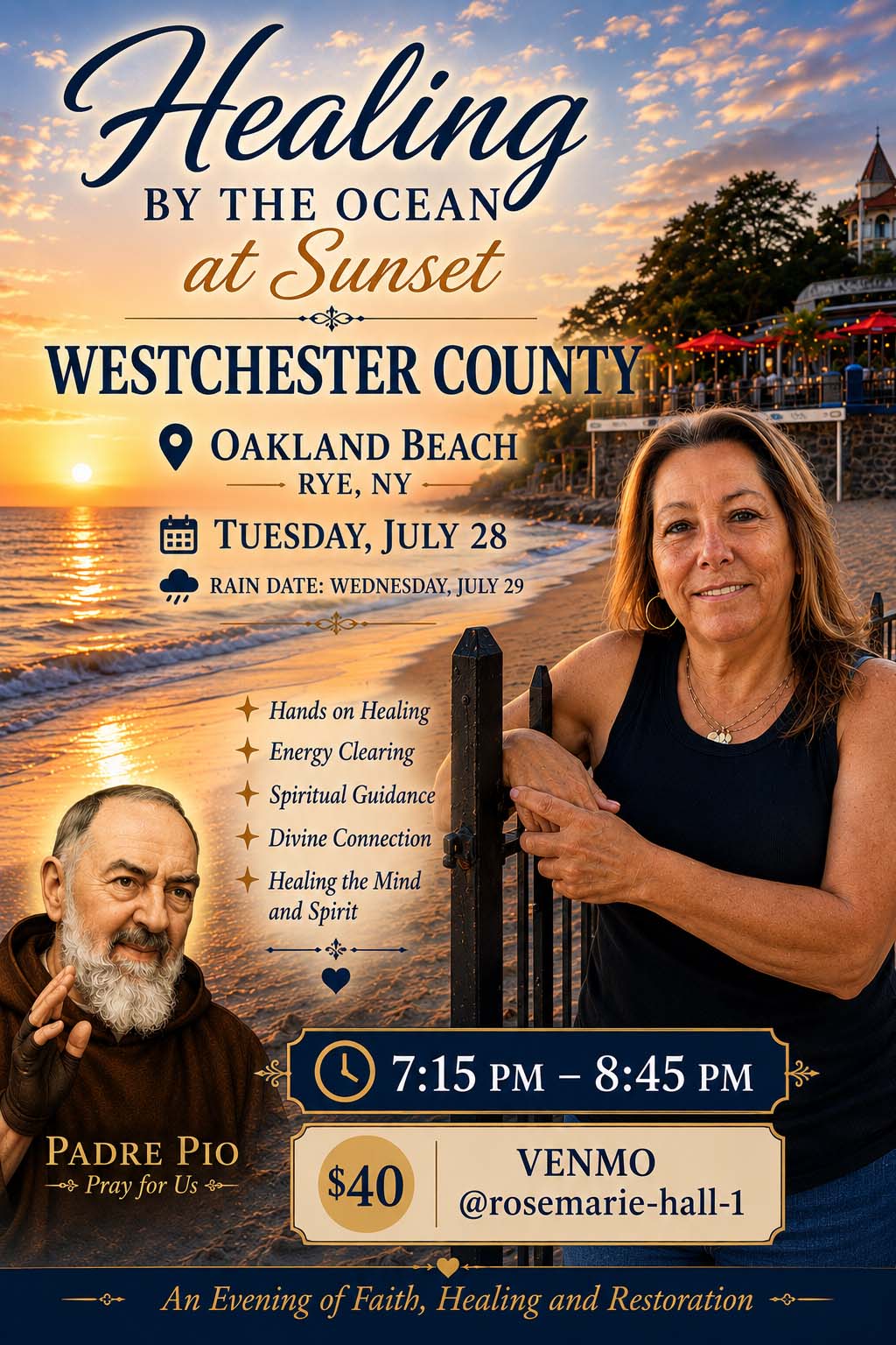Healing on the Beach, Westchester County