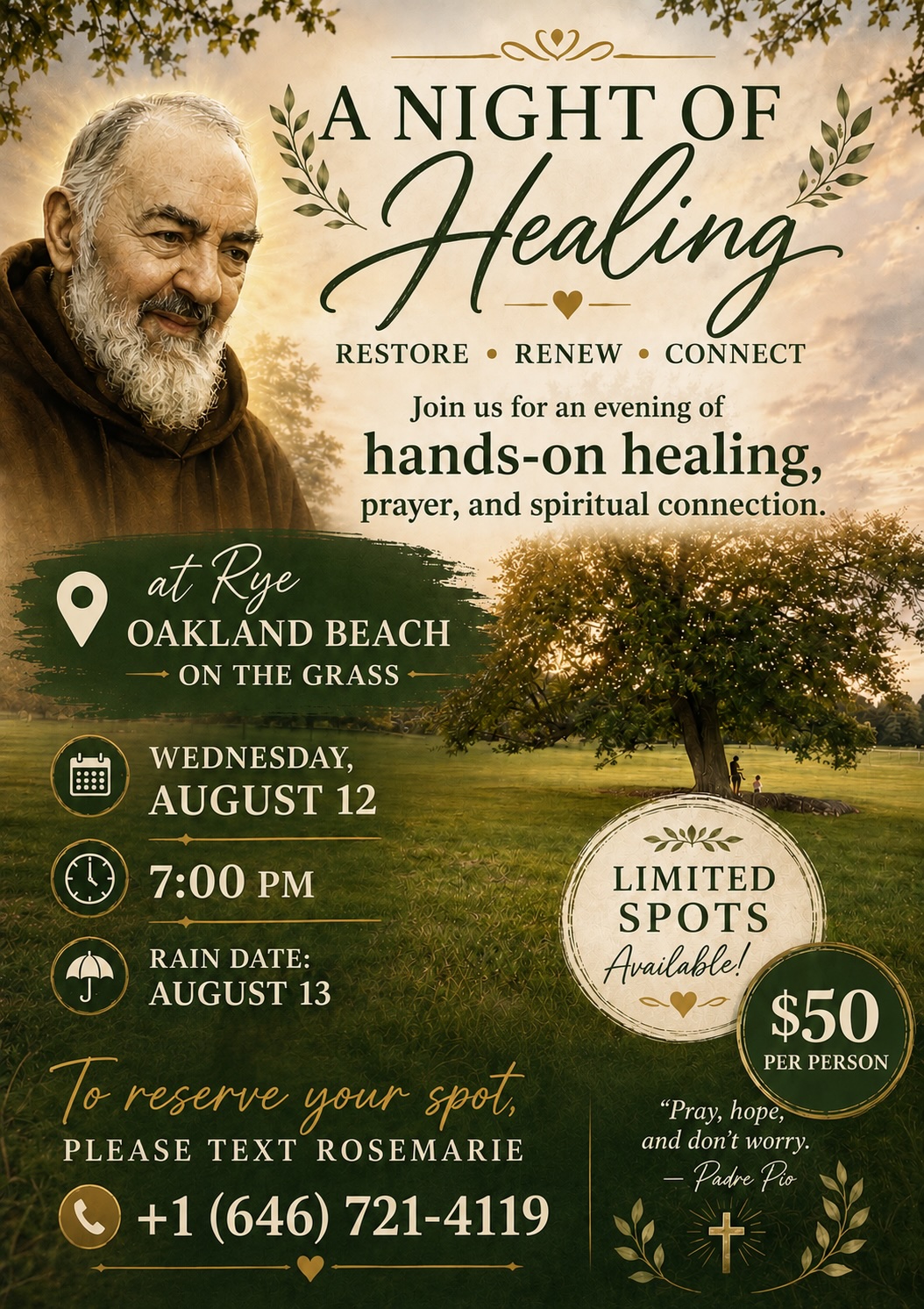 A Night of Healing with Rosemarie
